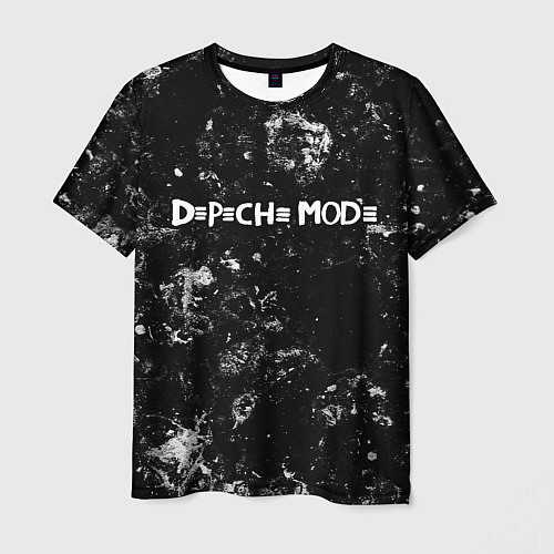 Мужская футболка Depeche Mode black ice / 3D-принт – фото 1