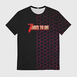Футболка мужская 7 days to die зомби шутер, цвет: 3D-принт