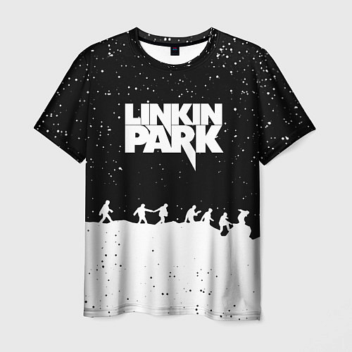 Мужская футболка Linkin park bend steel / 3D-принт – фото 1