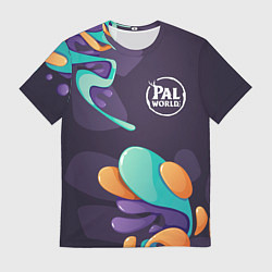 Мужская футболка Palworld graffity splash