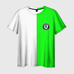 Мужская футболка Skoda спорт