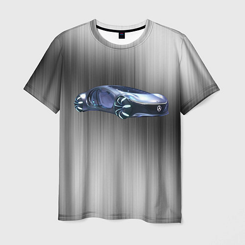 Мужская футболка Mercedes-benz AVTR / 3D-принт – фото 1