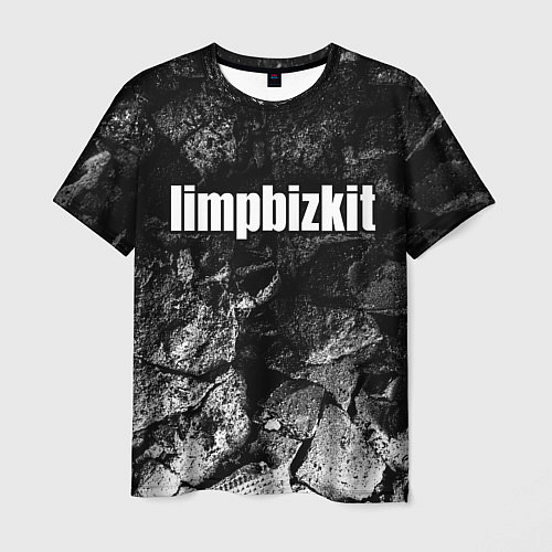 Мужская футболка Limp Bizkit black graphite / 3D-принт – фото 1
