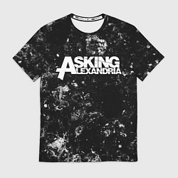 Футболка мужская Asking Alexandria black ice, цвет: 3D-принт