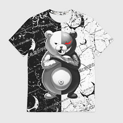 Футболка мужская Monokuma - Danganronpa, цвет: 3D-принт