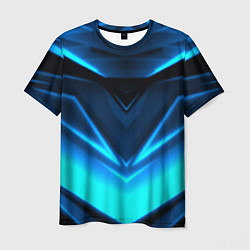 Мужская футболка Geometry stripes неон