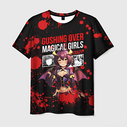 Футболка мужская Gushing over magical girls, цвет: 3D-принт