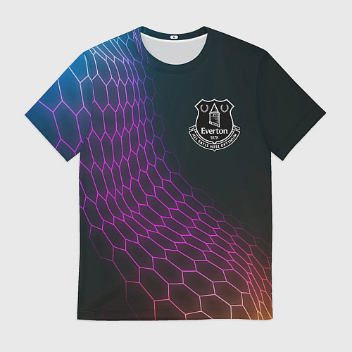 Мужская футболка Everton футбольная сетка / 3D-принт – фото 1