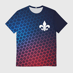 Мужская футболка Saints Row неоновые соты