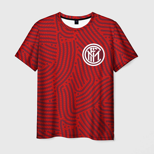 Мужская футболка Inter отпечатки / 3D-принт – фото 1