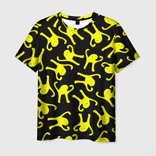 Мужская футболка Ъуъ съука pattern mem / 3D-принт – фото 1