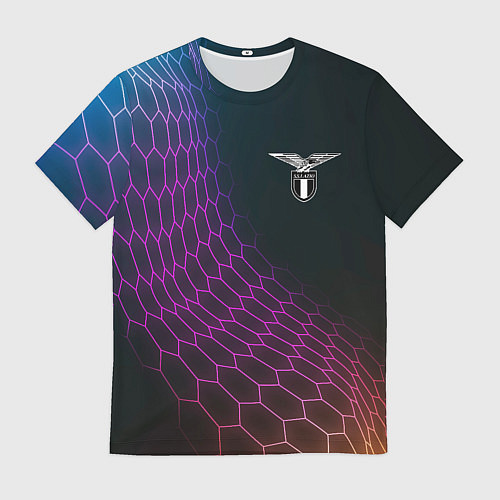 Мужская футболка Lazio футбольная сетка / 3D-принт – фото 1