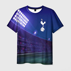 Футболка мужская Tottenham ночное поле, цвет: 3D-принт