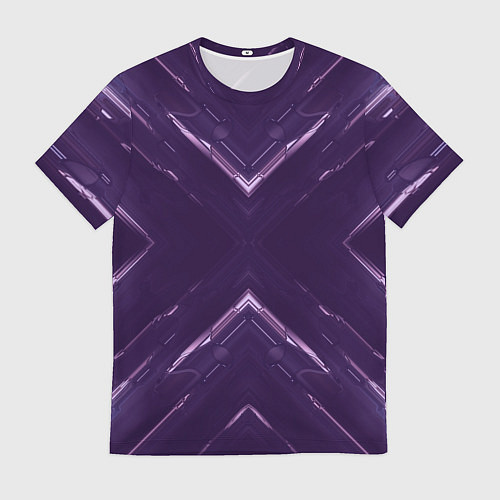 Мужская футболка Космические треугольники икс / 3D-принт – фото 1