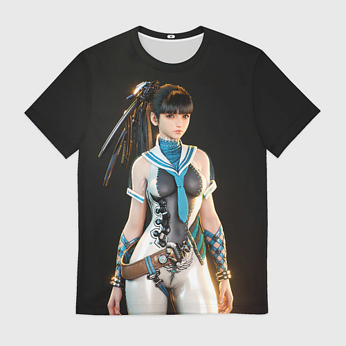 Мужская футболка Красотка Ева stellar blade / 3D-принт – фото 1