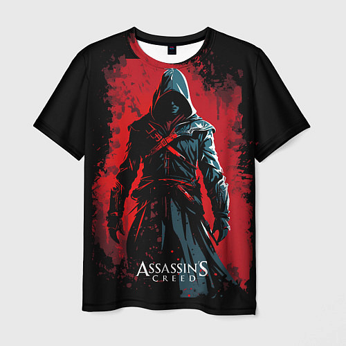 Мужская футболка Assassins creed выход из темноты / 3D-принт – фото 1