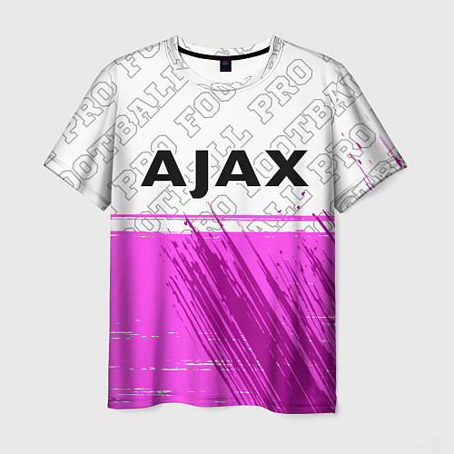 Мужская футболка Ajax pro football посередине / 3D-принт – фото 1