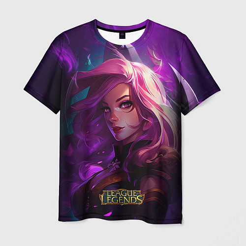 Мужская футболка League of Legends Kaisa Kda style / 3D-принт – фото 1