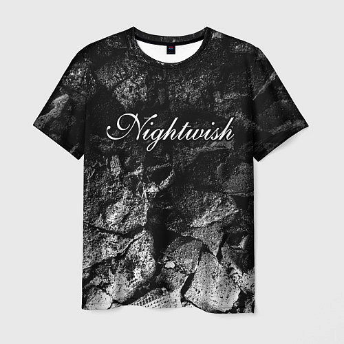 Мужская футболка Nightwish black graphite / 3D-принт – фото 1