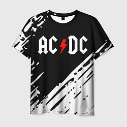 Футболка мужская Ac dc rock, цвет: 3D-принт