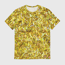 Мужская футболка Золотые ленточки