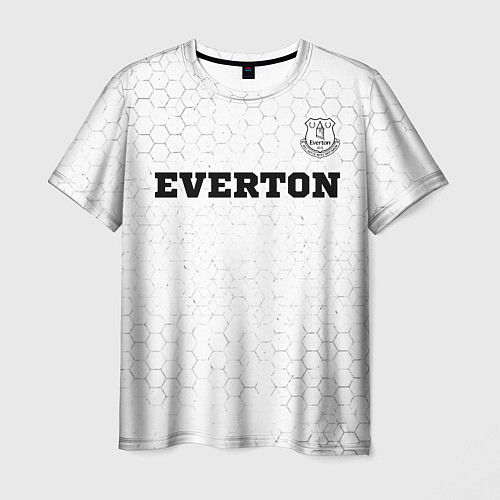 Мужская футболка Everton sport на светлом фоне посередине / 3D-принт – фото 1