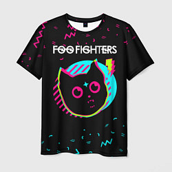 Футболка мужская Foo Fighters - rock star cat, цвет: 3D-принт