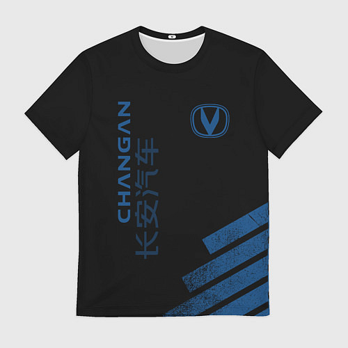 Мужская футболка Changan / 3D-принт – фото 1