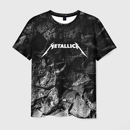 Мужская футболка Metallica black graphite / 3D-принт – фото 1