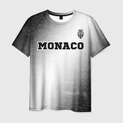 Футболка мужская Monaco sport на светлом фоне посередине, цвет: 3D-принт