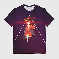 Футболка мужская Konosuba Мэгумин cute, цвет: 3D-принт