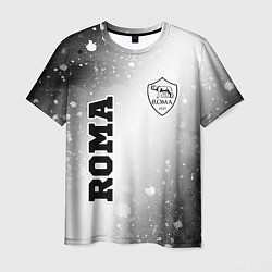 Футболка мужская Roma sport на светлом фоне вертикально, цвет: 3D-принт