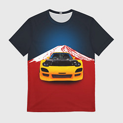 Мужская футболка Японский спортивный автомобиль