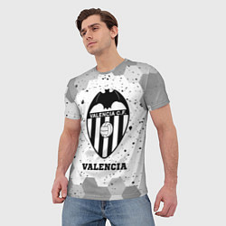 Футболка мужская Valencia sport на светлом фоне, цвет: 3D-принт — фото 2