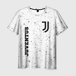 Футболка мужская Juventus sport на светлом фоне вертикально, цвет: 3D-принт