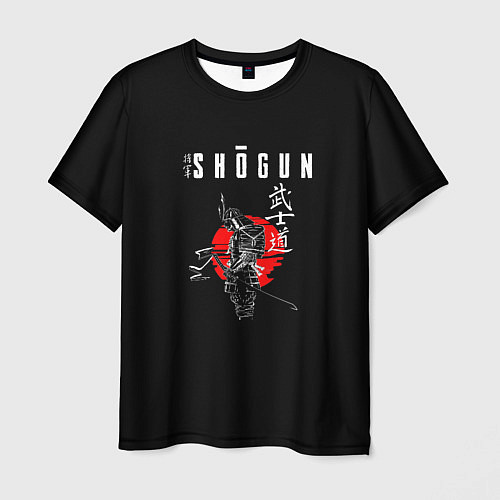 Мужская футболка Сёгун Санада / 3D-принт – фото 1