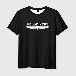 Футболка мужская Helldivers Logo, цвет: 3D-принт