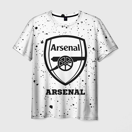 Мужская футболка Arsenal sport на светлом фоне / 3D-принт – фото 1