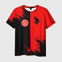 Футболка мужская Ajax sport color red, цвет: 3D-принт