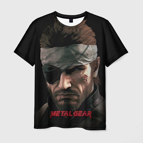 Мужская футболка Metal gear Venom Snake / 3D-принт – фото 1