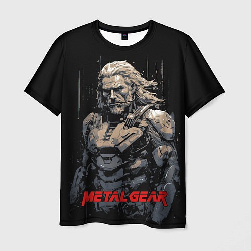 Мужская футболка Venom Snake Metal gear game / 3D-принт – фото 1
