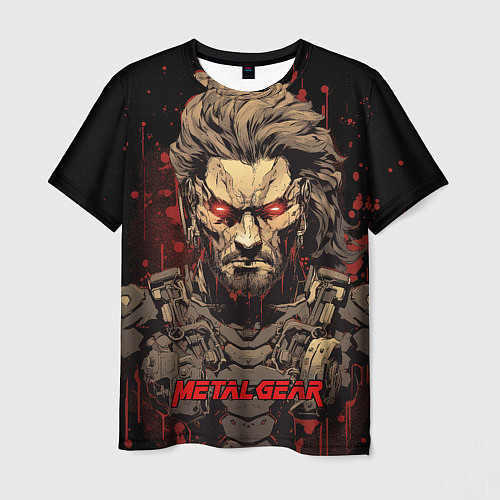 Мужская футболка Venom Snake Metal gear game / 3D-принт – фото 1