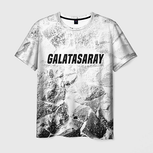 Мужская футболка Galatasaray white graphite / 3D-принт – фото 1