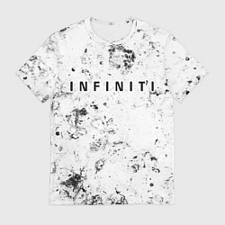 Футболка мужская Infiniti dirty ice, цвет: 3D-принт