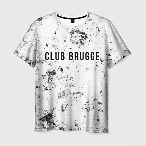 Мужская футболка Club Brugge dirty ice / 3D-принт – фото 1