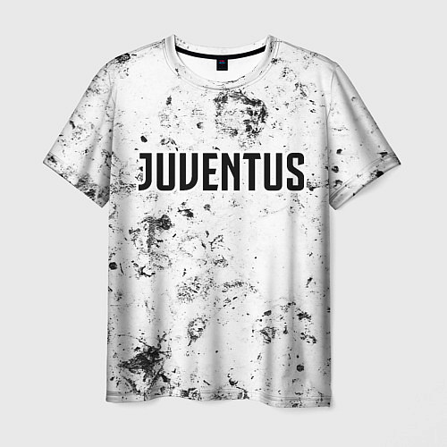 Мужская футболка Juventus dirty ice / 3D-принт – фото 1