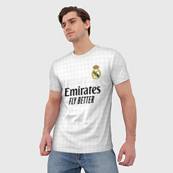 Футболка мужская Винисиус Реал Мадрид форма 2425, цвет: 3D-принт — фото 2