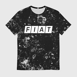 Футболка мужская Fiat black ice, цвет: 3D-принт