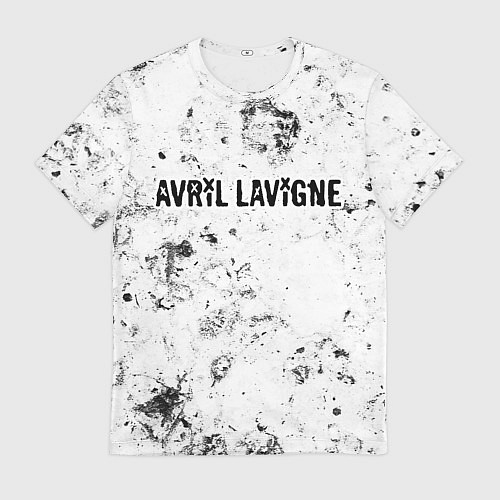 Мужская футболка Avril Lavigne dirty ice / 3D-принт – фото 1