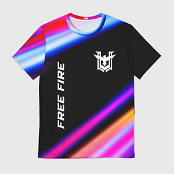 Мужская футболка Free Fire speed game lights